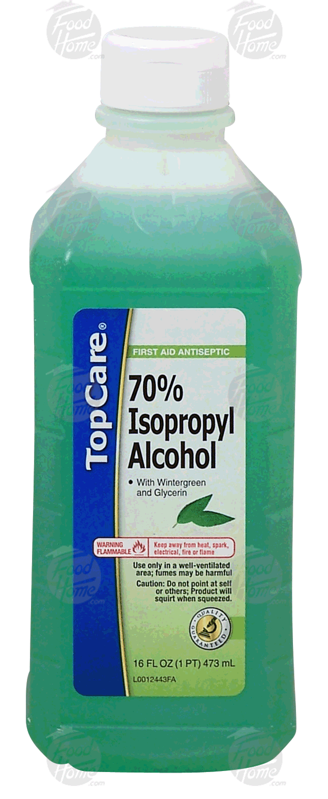 Top Care  70 percent isopropyl alcohol, first aid antiseptic with methyl salicylate added, wintergreen Full-Size Picture